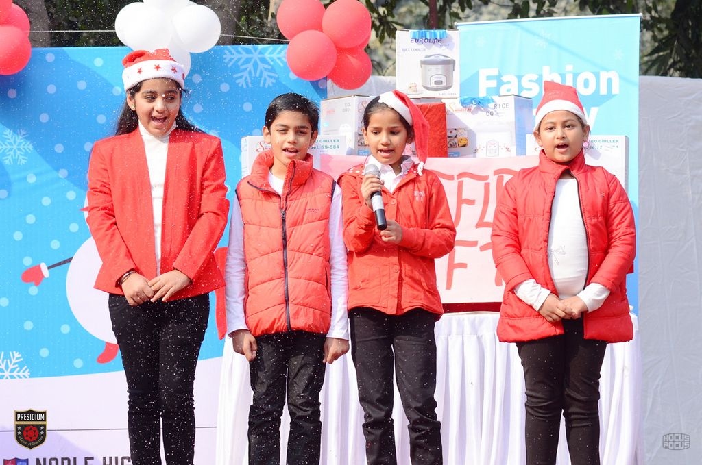 Presidium Rajnagar, PRESIDIANS CELEBRATE A MERRY CHRISTMAS AT THE CHRISTMAS CARNIVAL